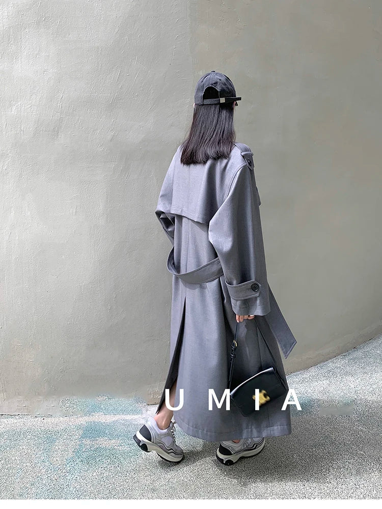 Myla | Classic Double-Breasted Trench Coat