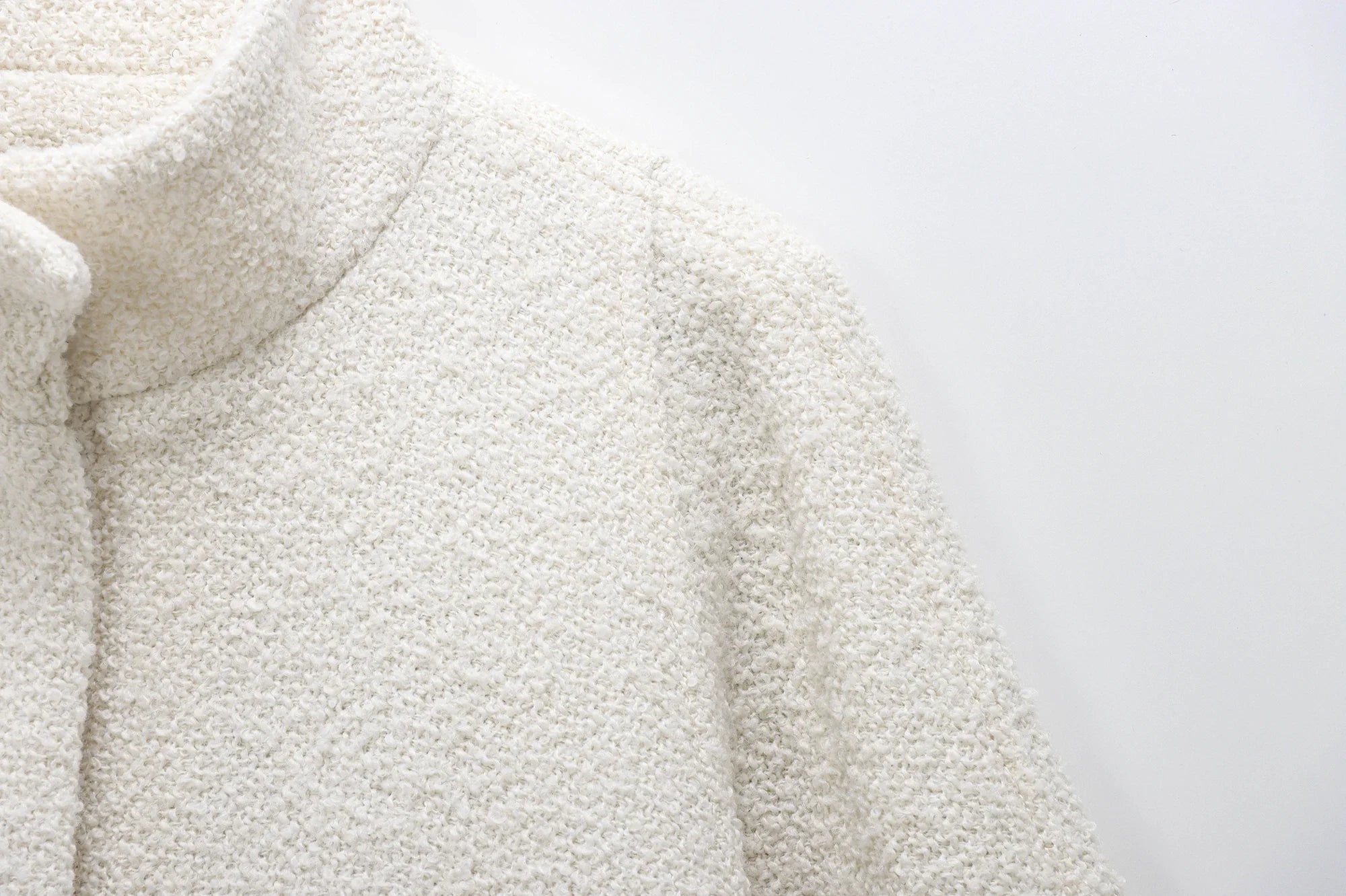 Willow | Textured Wool Cape Jacket