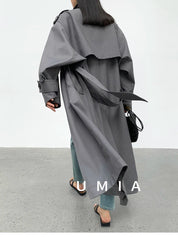 Myla | Classic Double-Breasted Trench Coat