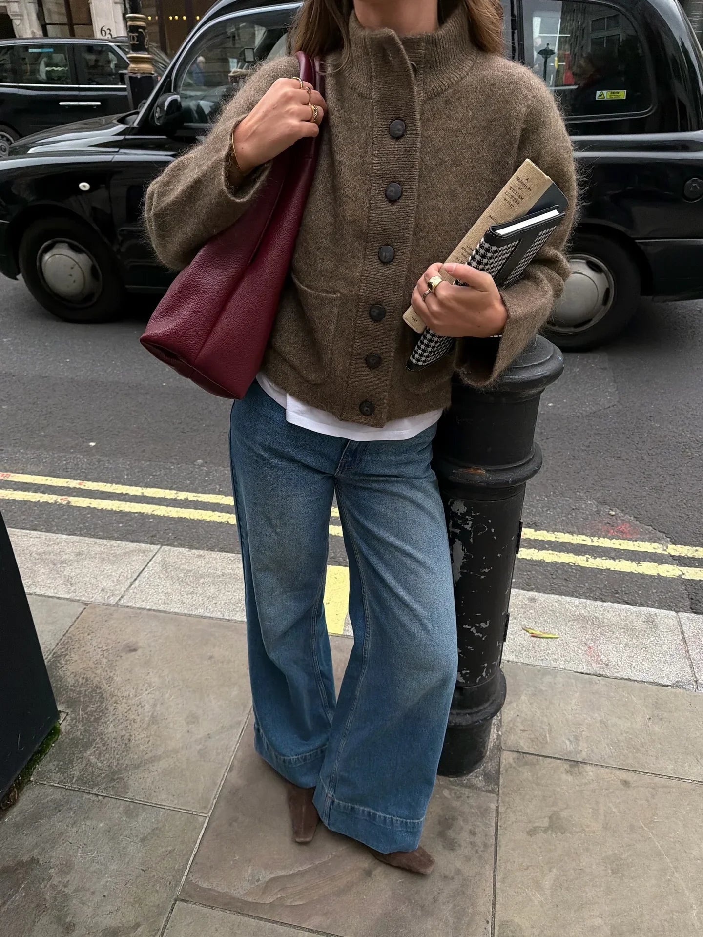 Rosemary | Buttoned Knit Jacket