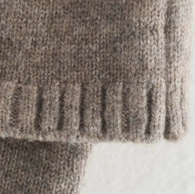 Blake | Wool-Blend Button-Up Cape Sweater