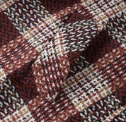 Rose | Checked Wool Double-Breasted Coat