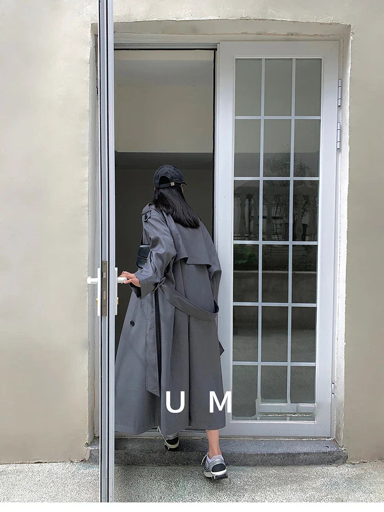 Myla | Classic Double-Breasted Trench Coat