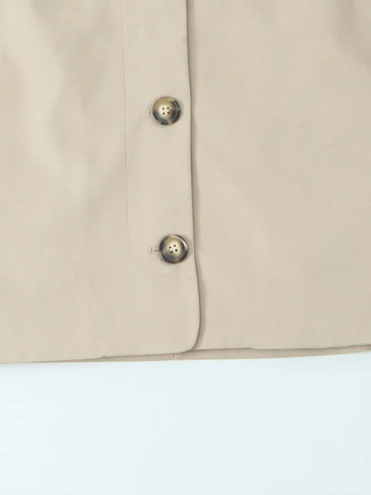 Robyn | Classic Short Trench Jacket