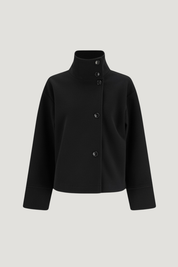 Martha | High-Neck Buttoned Jacket