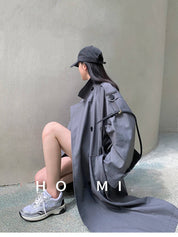 Myla | Classic Double-Breasted Trench Coat