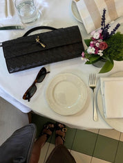 Alba | Sac bandoulière structuré tissé