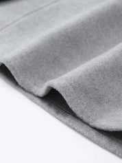 Celine | Belted Coat with Faux Fur Cuffs