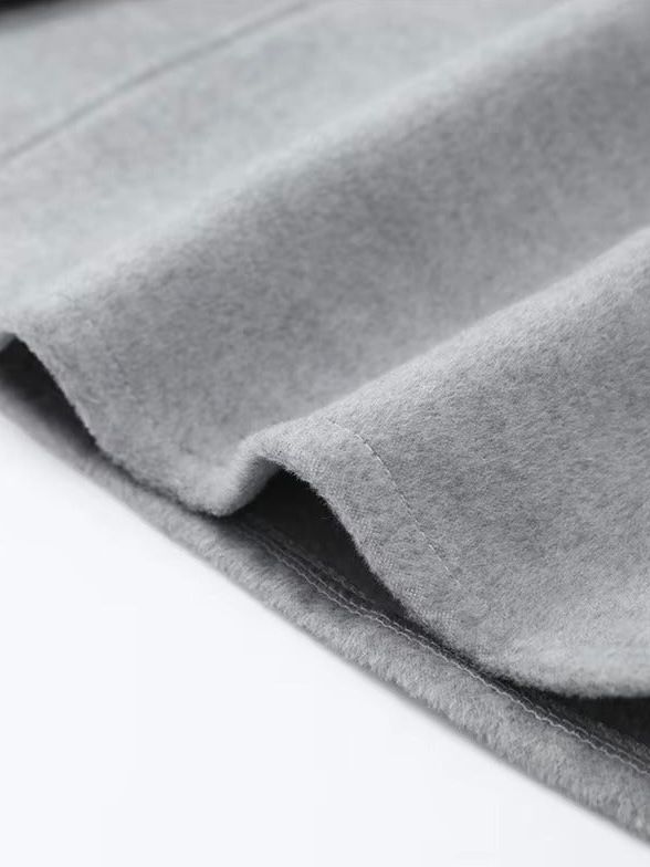 Celine | Belted Coat with Faux Fur Cuffs