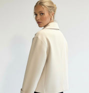 Blend Double-Breasted Trench Coat | Maya