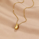 Sienna Golden Teardrop Necklace