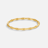 Sarah Golden Bamboo Bangle