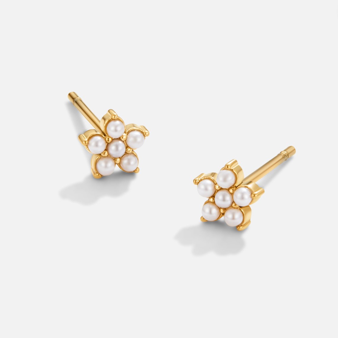 Heidi Blooming Pearl-Style Earrings