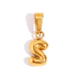 Imogen Bubble Letter Necklace — product photograph 19