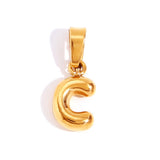 Imogen Bubble Letter Necklace — product photograph 3
