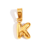 Imogen Bubble Letter Necklace — product photograph 11