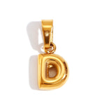 Imogen Bubble Letter Necklace — product photograph 4