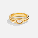Helena Chunky Pearl-Style Ring