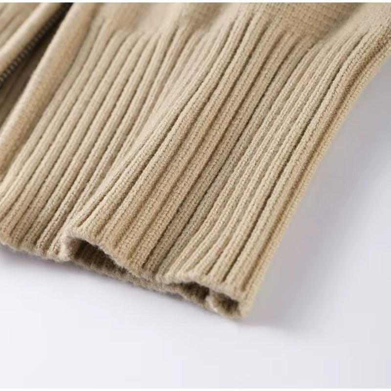 Judy | Women's Zip-Up Knit Cardigan