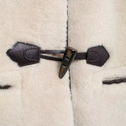 Liz | Faux Shearling Toggle Coat