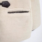 Liz | Faux Shearling Toggle Coat