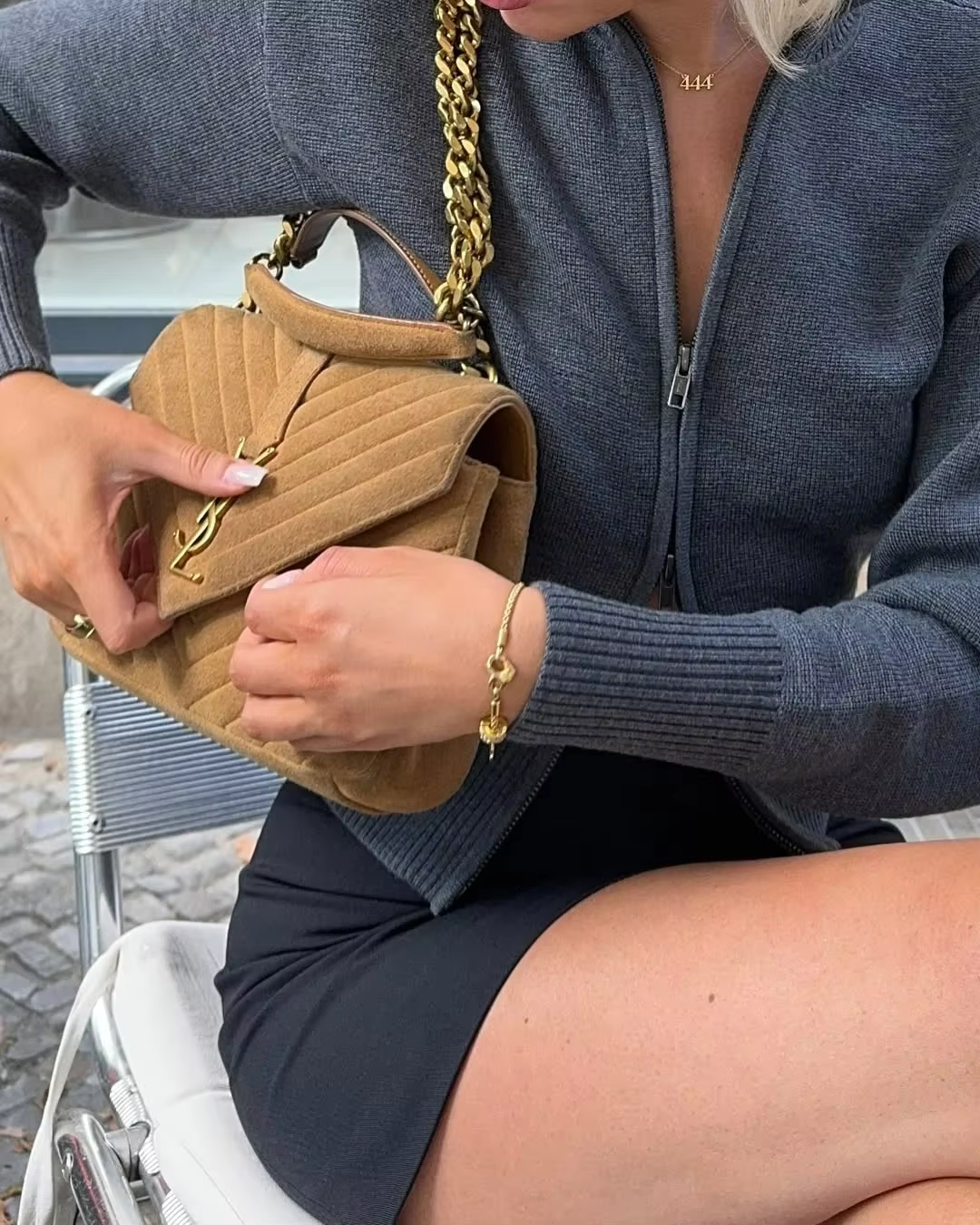 Judy | Women's Zip-Up Knit Cardigan