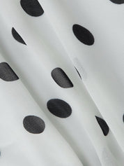 Beverly | Polka Dot Halter Mini Dress