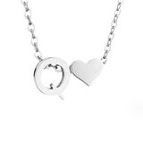 Maeve Love Initial Necklace — product photograph 17