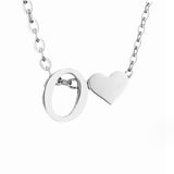 Maeve Love Initial Necklace — product photograph 15