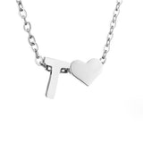 Maeve Love Initial Necklace — product photograph 20