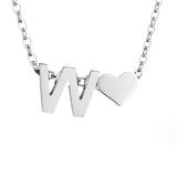 Maeve Love Initial Necklace — product photograph 23
