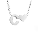 Maeve Love Initial Necklace — product photograph 3