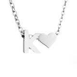 Maeve Love Initial Necklace — product photograph 11