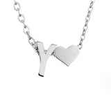 Maeve Love Initial Necklace — product photograph 25