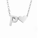 Maeve Love Initial Necklace — product photograph 16