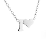 Maeve Love Initial Necklace — product photograph 9