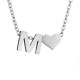 Maeve Love Initial Necklace — product photograph 13