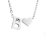 Maeve Love Initial Necklace — product photograph 2