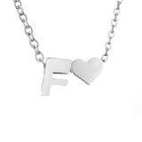 Maeve Love Initial Necklace — product photograph 6