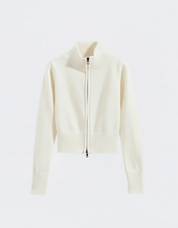 Judy | Women's Zip-Up Knit Cardigan