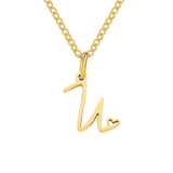 Nicole Letter Heart Necklace — product photograph 21