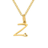 Nicole Letter Heart Necklace — product photograph 26