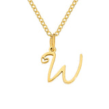 Nicole Letter Heart Necklace — product photograph 23