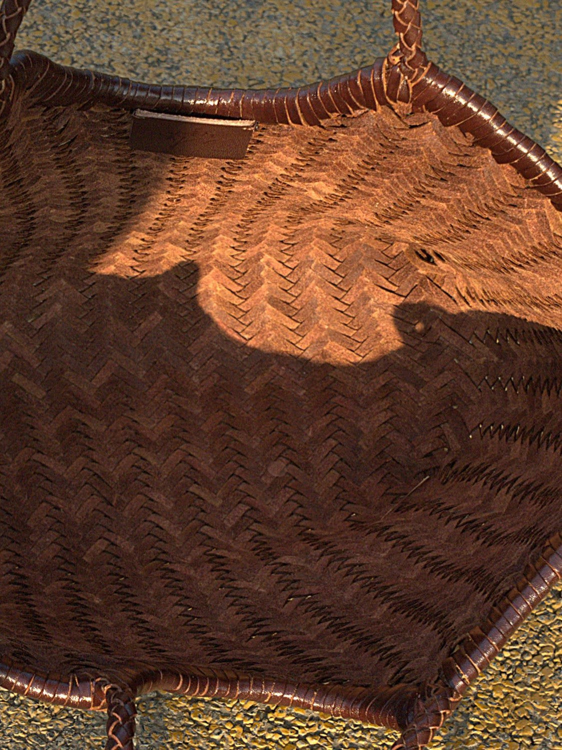 Aprile | Borsa tote oversize intrecciata