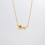 Beatrice Birth Flower Necklace