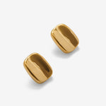 Soft Square Earrings — front view