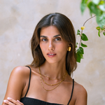 Soft Square Earrings — detail