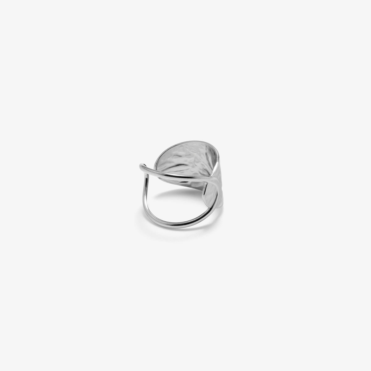 Crescent Adjustable Ring — detail 2
