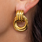 Intertwined Earrings — detail