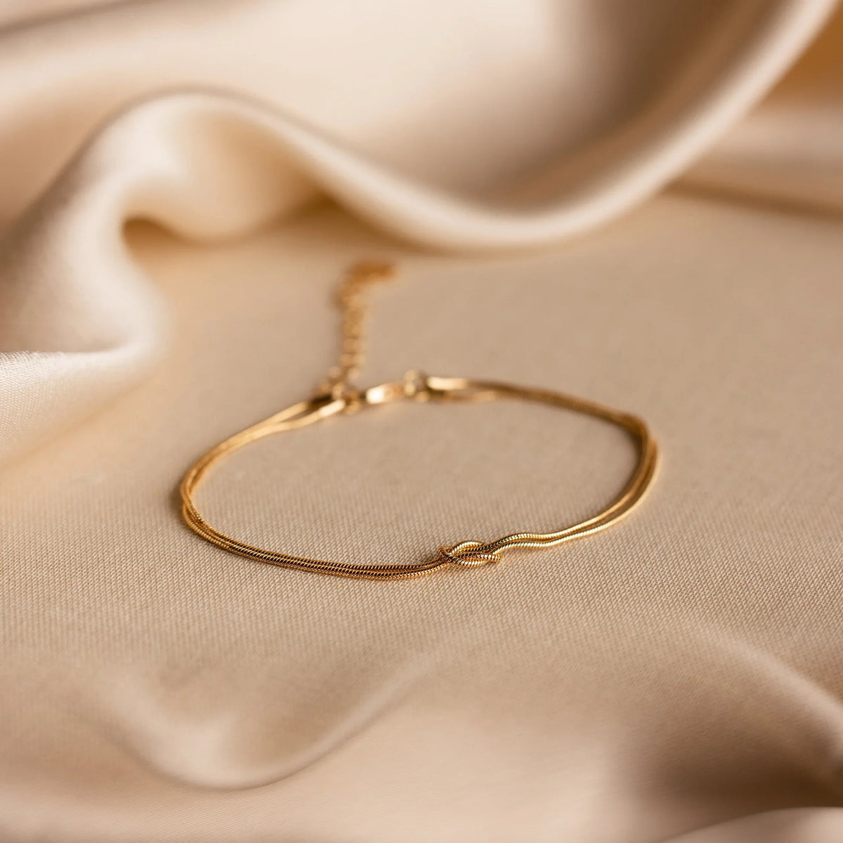 Essential Knot Bracelet — detail